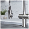 iivela ENNA/BN Pull Out Spray Kitchen Tap - Brushed Nickel 7142 Lifestyle Image 2