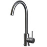 iivela MISENO/BN WRAS Approved Single Lever Swan Neck Kitchen Tap - Brushed Nickel 7203 Main Image