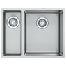 iivela TOVEL150L 1.5 Bowl Inset / Undermount Stainless Steel Sink and Waste - LHSB 7120 1