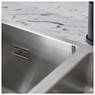 iivela TOVEL150L 1.5 Bowl Inset / Undermount Stainless Steel Sink and Waste - LHSB 7120 2