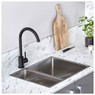 iivela TOVEL150L 1.5 Bowl Inset / Undermount Stainless Steel Sink and Waste - LHSB 7120 3