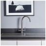 iivela SCANNO100GM Premium Granite 1.0 Bowl Sink - Gunmetal 7132 Lifestyle Image