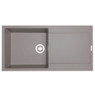 iivela SCANNO100GR Premium Granite 1.0 Bowl Sink - Graphite 7133 Main Image