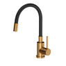 iivela MODENA/CO Single Lever Flexi Hose Kitchen Tap - Copper 7246 Main Image