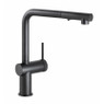 Abode AT2159 Fraction Pull Out Single Lever Tap - Matt Black Main Image