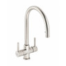 Abode AT2165 Zest Monobloc Pull Out Kitchen Tap - Brushed Nickel Main Image