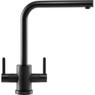 Franke, 115.0659.342, Dual Lever Kitchen Tap in Matt Black Main Image