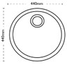 Carron Phoenix CARISMA Sink Dimensions