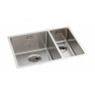 Abode AW5124 Matrix R15 1.5 Bowl Undermount Steel Sink - Stainless Steel Main Image