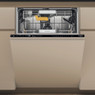 Whirlpool W8IHP42LUK 60cm 14 Place Integrated Dishwasher with Silent function - Black Main Image