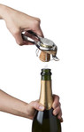 Vacu Vin 68625606 Champagne Bottle Opener - Silver Main Image
