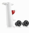 Vacu Vin 9812606 Wine Saver with 2 Stoppers - White Main Image