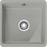 Franke, 126.0532.319, Kubus Undermount Ceramic Sink in Matt Pearl Grey Main Image