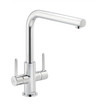 Carron Phoenix ROSOLINA/L/SPOUT/CH Rosolina L Spout Dual Lever Kitchen Tap - Chrome Main Image