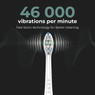 Aeno DB5 electric toothbrush using fast sonic technology for enhanced cleaning at 46,000 vibrations 