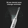 Aeno DB5 electric toothbrush showcasing its 30-second dental zone change reminder
