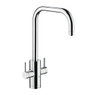 Abode PT1003-2 Pronteau Project 4 in 1 Monobloc Kitchen Tap - Chrome Main Image