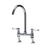 iivela AMPOLA/BR/CH Ampola Traditional Bridge Tap - Chrome Main Image