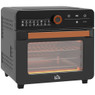 Homcom Air Fryer Oven 20L Countertop Mini Oven with 17 Presets 1400W Black