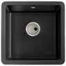 Abode MATRIX SQGR15, 1.0 Bowl Granite Sink