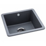 Abode AW3133 MATRIX SQGR15, 1.0 Granite Sink in Grey 1