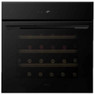 Caple WC6100BG Single Zone Built In Wine Cooler - Black Glass Product Image