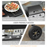Outsunny 2 Burner Gas Barbecue Grill Propane Gas BBQ 5.6 kW