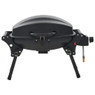 vidaXL Portable Gas BBQ Grill with Cooking Zone in Black