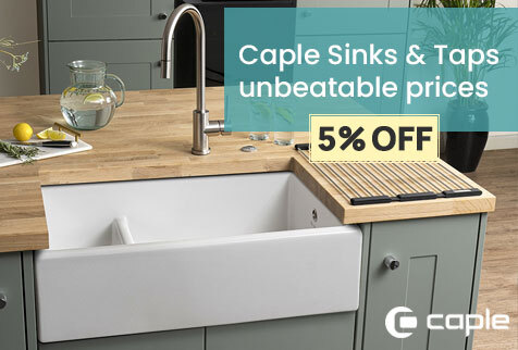 5% Off Caple Sinks & Taps in our Summer Sale
