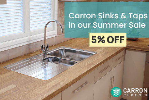 5% Off Carron Phoenix Sinks & Taps in our Summer Sale