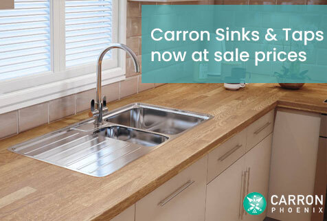Carron Sinks & Taps now at sale prices