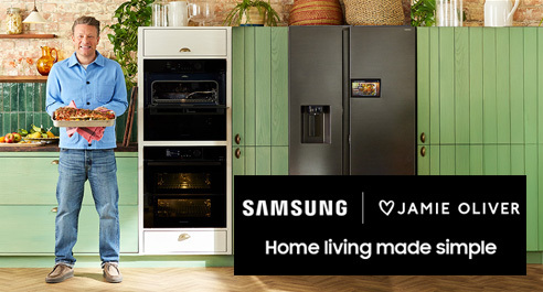 Samsung Kitchen Appliances with Jamie Oliver
