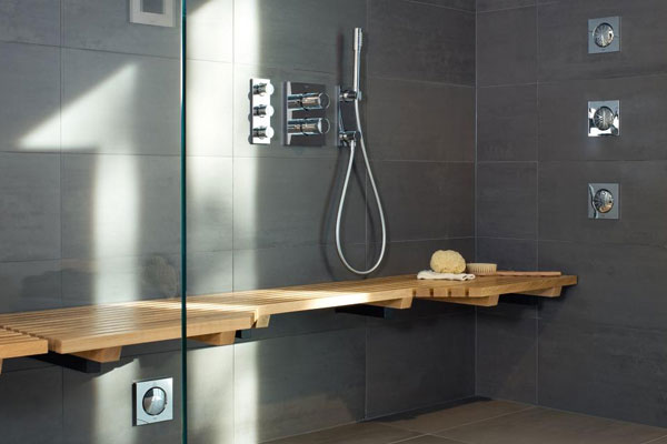 Modern Bathroom - Shower