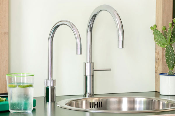 Quooker Nordic Twin Tap Chrome