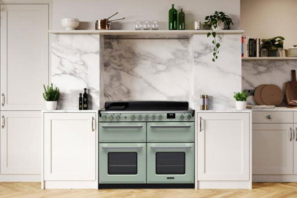 Rangemaster Estel Deluxe 100cm Range Cooker Mint Rangemaster Dual Fuel Range Cooker Mint