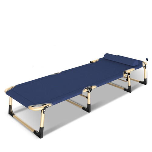 Folding camp bed
