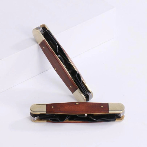 Wood carving folding pocket knife