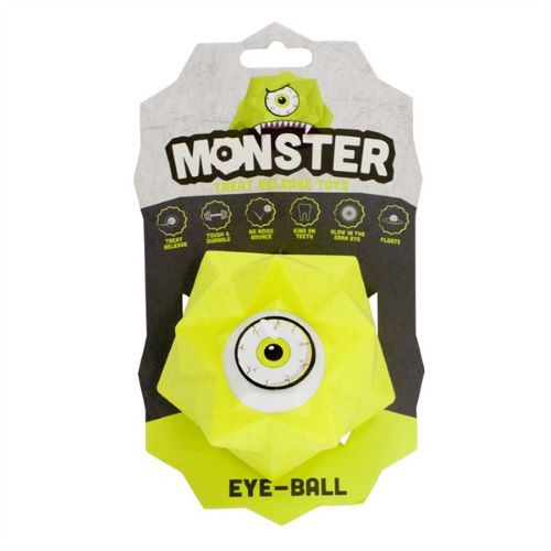 Floating Monster Treat Release Dog Toy