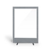 Acoustic full vision partition office screen
