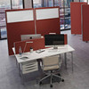 Acoustic Top vision partition screen