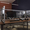 Protect Desk Mounted Glazed Screen