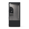 Acoustic office phone booths for soundproof privacy in open work spaces