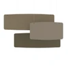 Acoustic Basic Ceiling Baffles by Abstracta - 3 - brown shades - white background. 