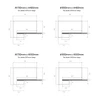 Edge Fabric 38 Slide On Desk Dividers