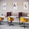 Edge Fabric 38 Slide On Desk Dividers