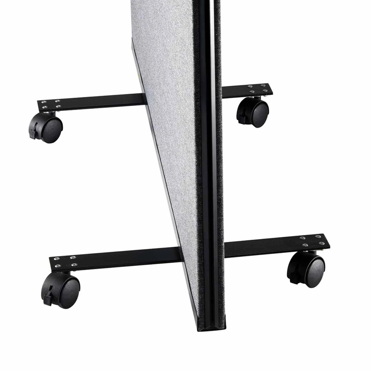 Mobile Office Screens Triple Panel with Castors |Panelscreens