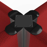 4 way linking screen connector fixing