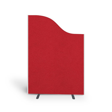 Acoustic wave top partition screen