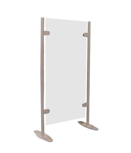Classic Glass Partition Screen Straight logo
