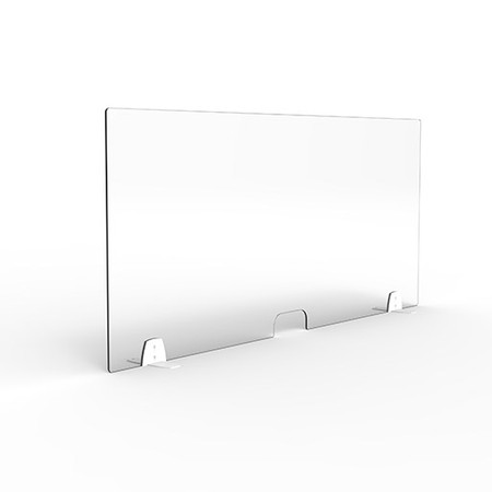 ISO Desk Mounted Glazed Screen